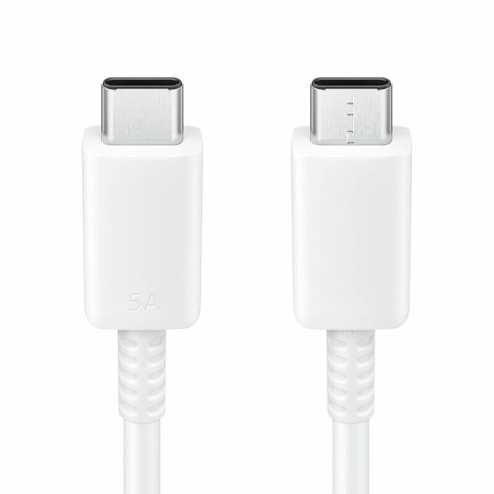 Samsung - Podatkovni kabel (EP-DX510JWEGEU) - Hitro polnjenje tip-C na tip-C 5A, 1,8 m - bel