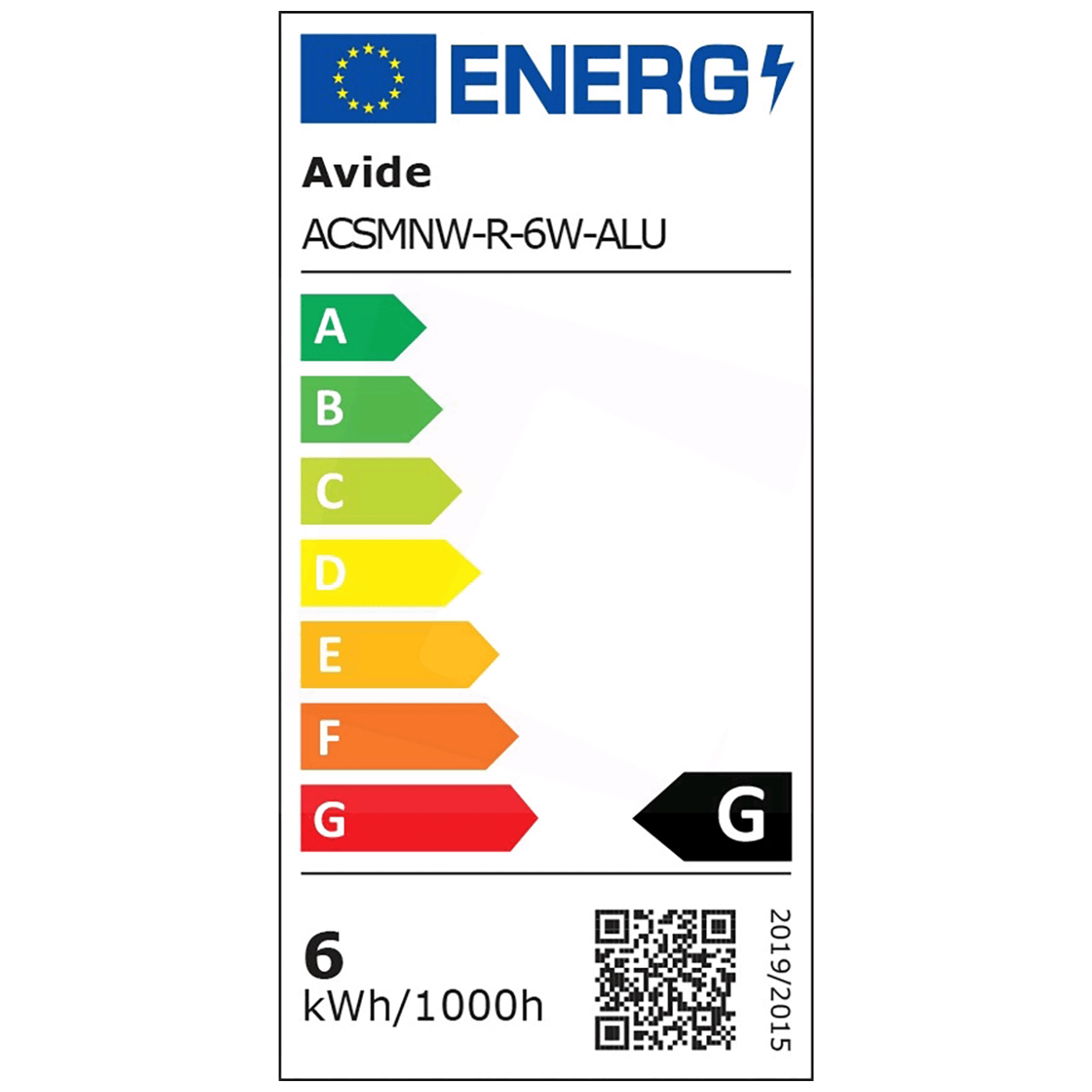 Avide Plafonjera LED, 6W, 420 lm, 4000K, IP20 - ACSMNW-R-6W-ALU