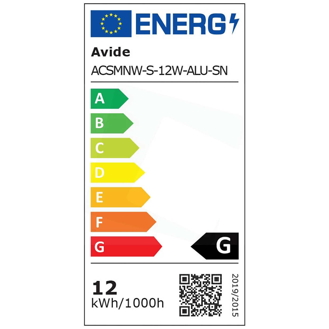 Avide Plafonjera LED, 12W, 950 lm, 4000K, IP20 - ACSMNW-S-12W-ALU-SN