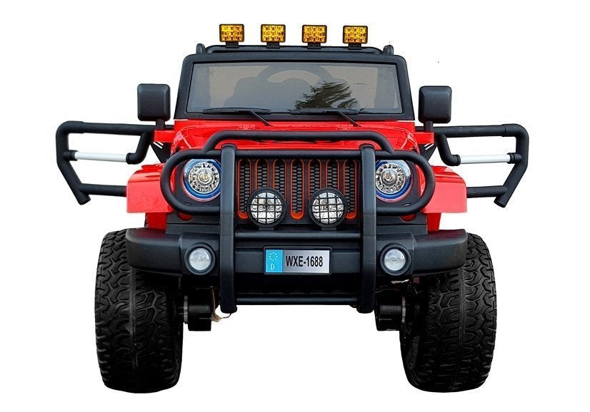 Auto na akumulator WXE-1688 4x4 - dvosjed - crveni