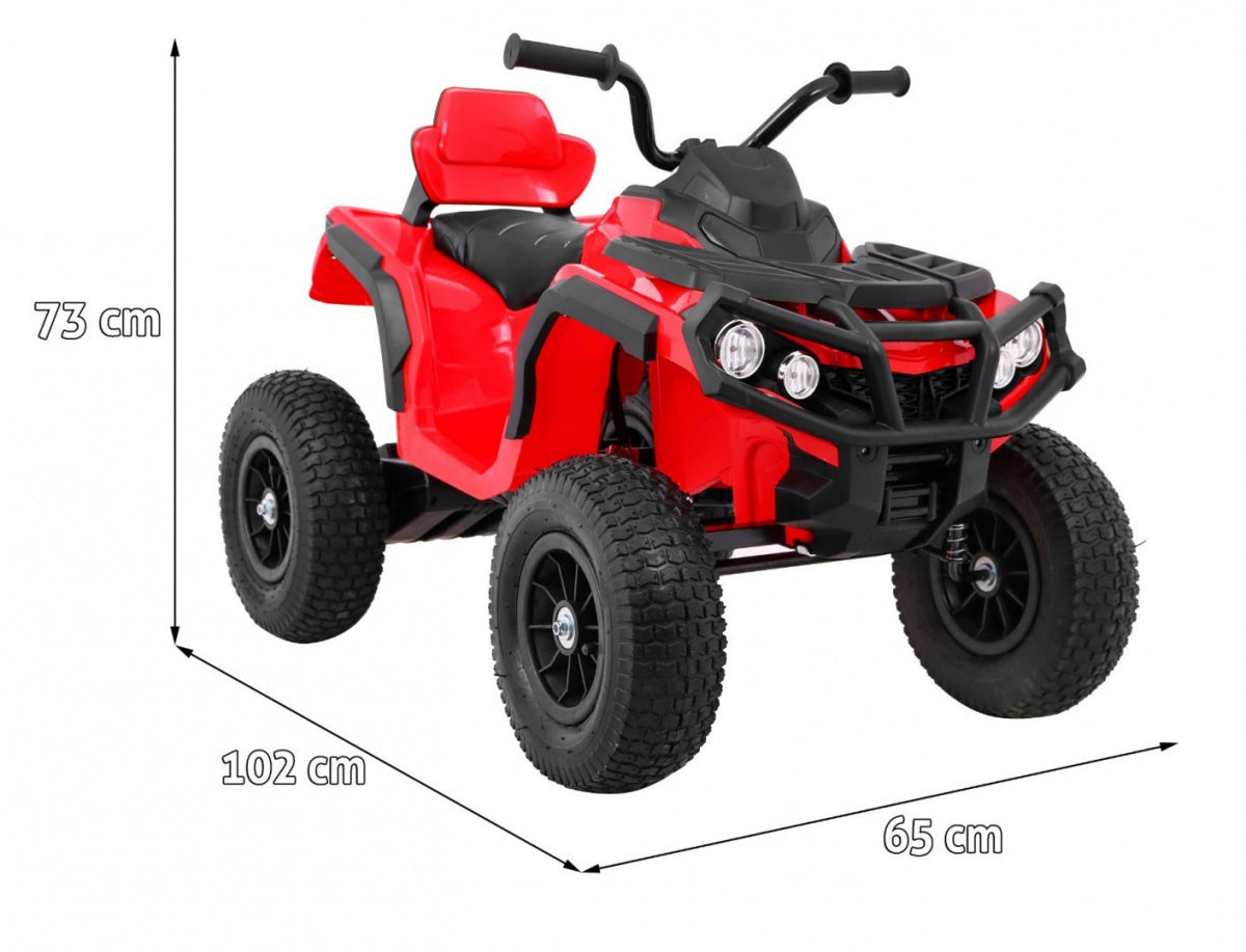 Quad na akumulator ATV Air - crveni