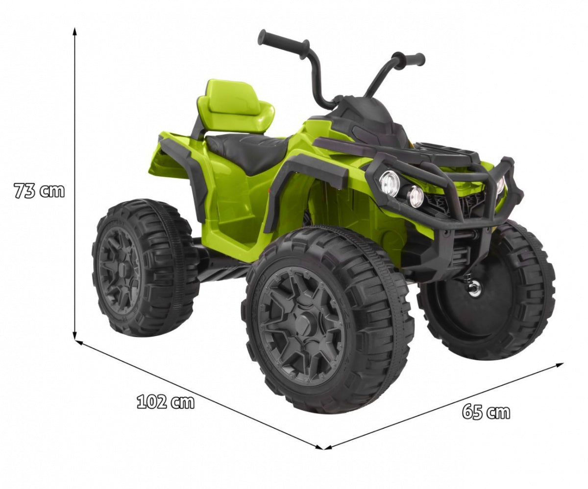 Quad na akumulator ATV - zeleni