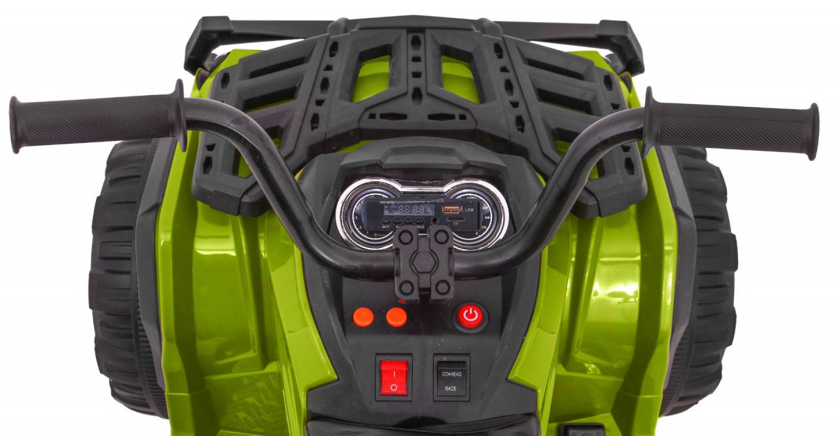 Quad na akumulator ATV - zeleni