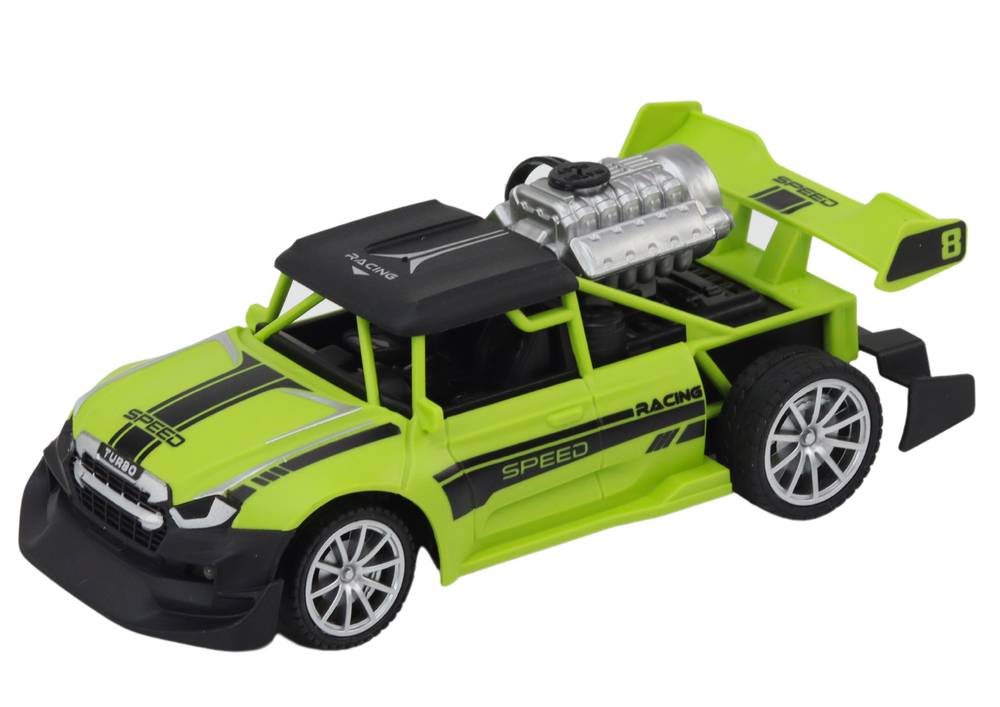 Auto na daljinsko upravljanje Car 1:20 Smoke Effect - zeleni
