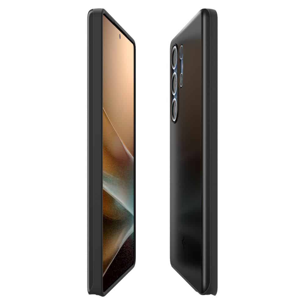 Spigen - Thin Fit MagSafe ovitek za Samsung Galaxy S25 Ultra ACS08946 - črna