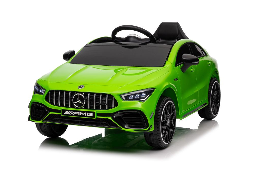 Licencirani auto na akumulator Mercedes CLA 45s AMG 4×4 – zeleni