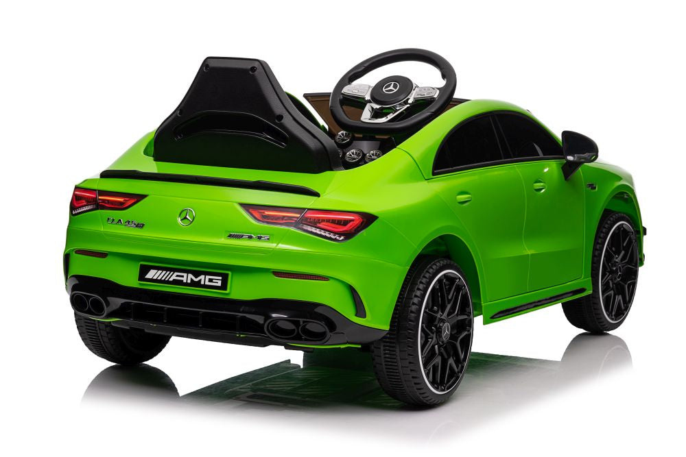 Licencirani auto na akumulator Mercedes CLA 45s AMG 4×4 – zeleni