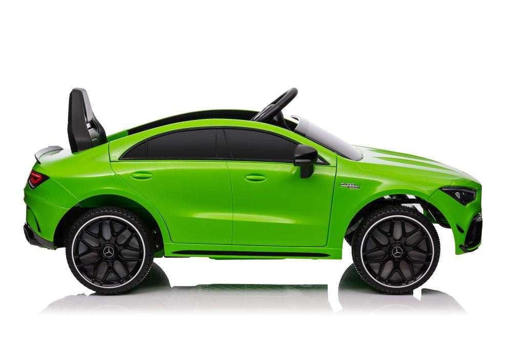 Licencirani auto na akumulator Mercedes CLA 45s AMG 4×4 – zeleni