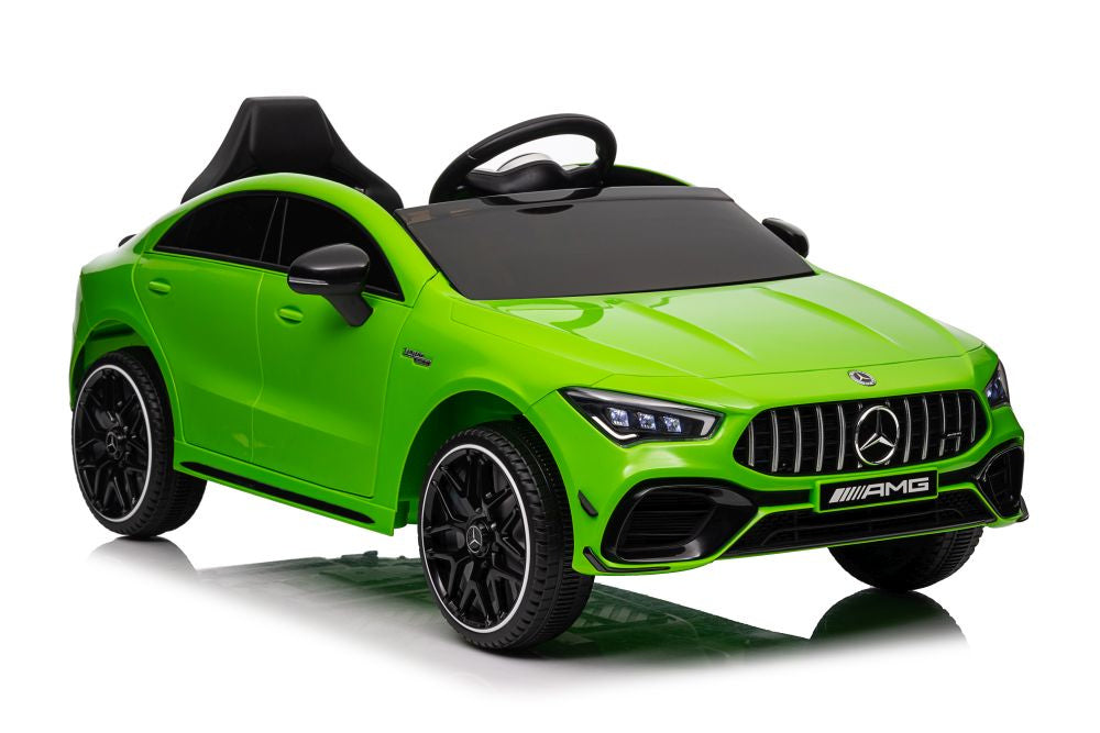 Licencirani auto na akumulator Mercedes CLA 45s AMG 4×4 – zeleni