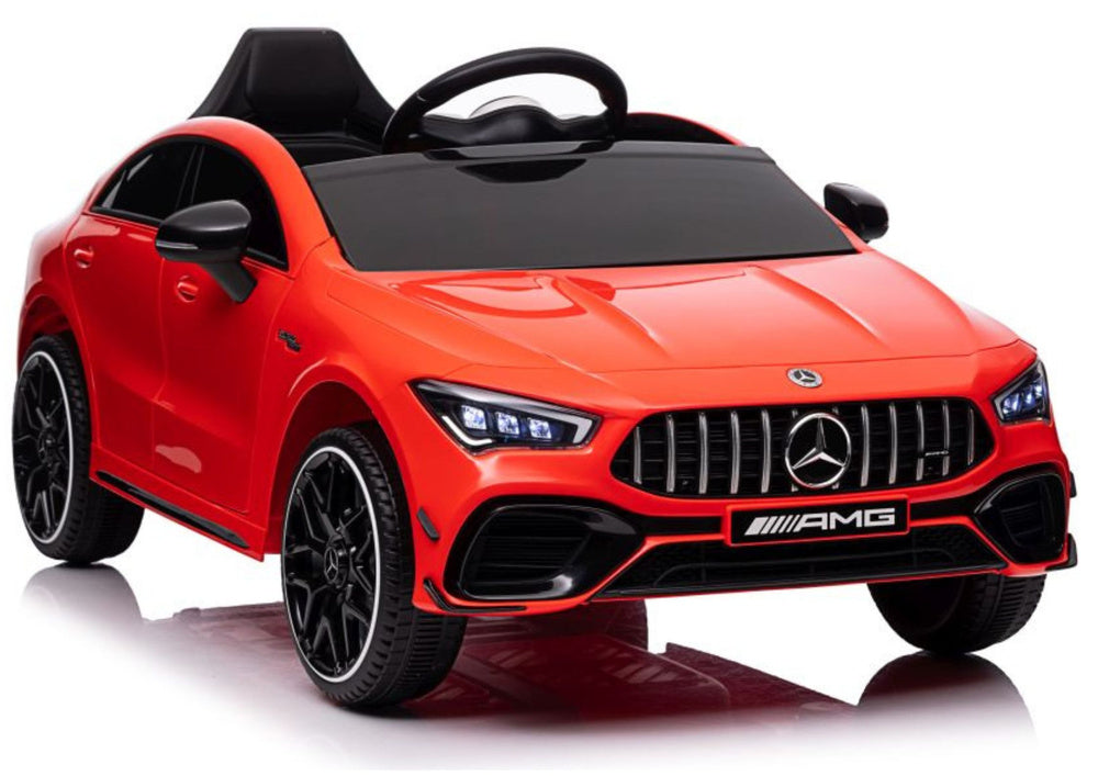 Licencirani auto na akumulator Mercedes CLA 45s AMG 4x4 - crveni