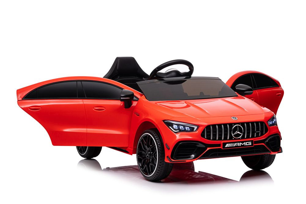 Licencirani auto na akumulator Mercedes CLA 45s AMG 4x4 - crveni