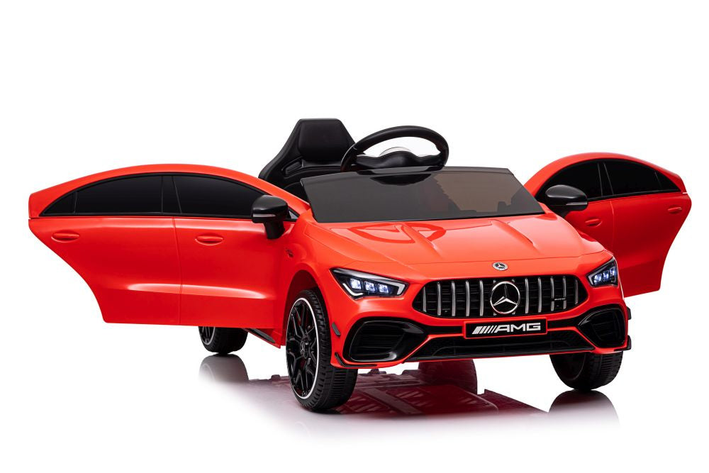 Licencirani auto na akumulator Mercedes CLA 45s AMG 4x4 - crveni
