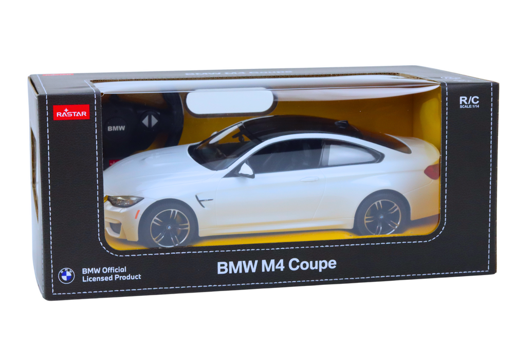 Licencirani auto na daljinsko upravljanje 1:14 BMW M4 Coupe - bijeli