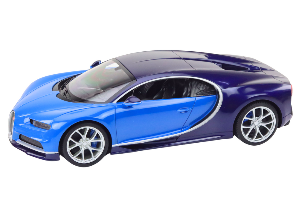 Licencirani auto na daljinsko upravljanje RC 1:14 Bugatti Veyron Chiron - plavi