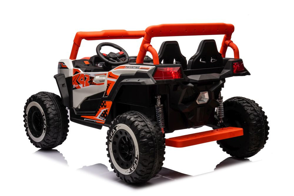 Buggy na akumulator NEL-913 4x4 24V - dvosjed - narančasti