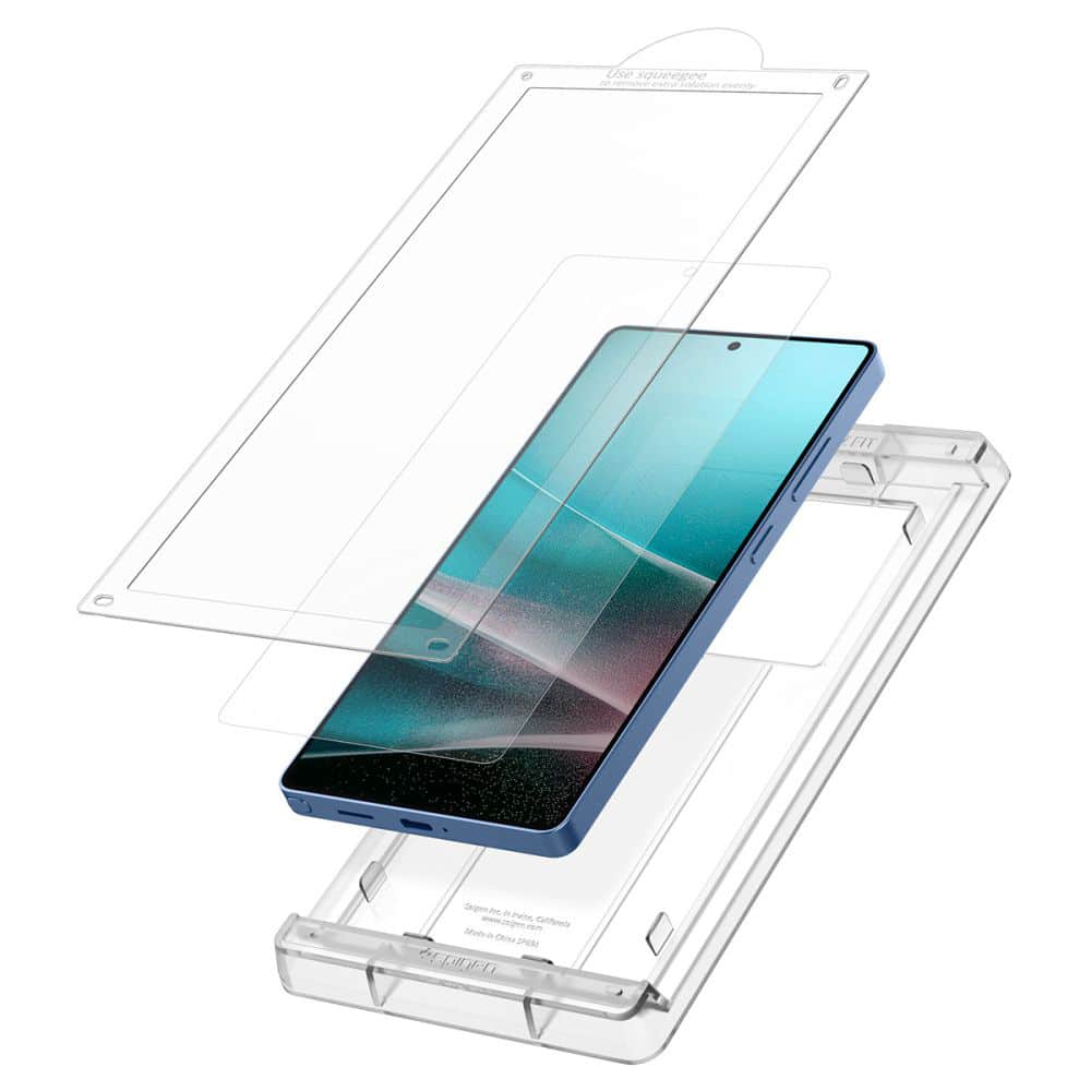Spigen - Elite Shield EZ Fit HD zaščitna folija za Samsung Galaxy S25 Ultra AGL09083