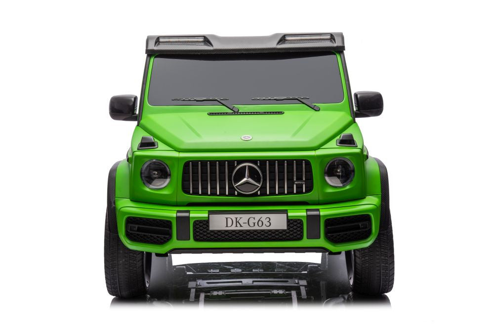 Licencirani auto na akumulator Mercedes G63 XXL 4x4 - dvosjed - zeleni/lakirani