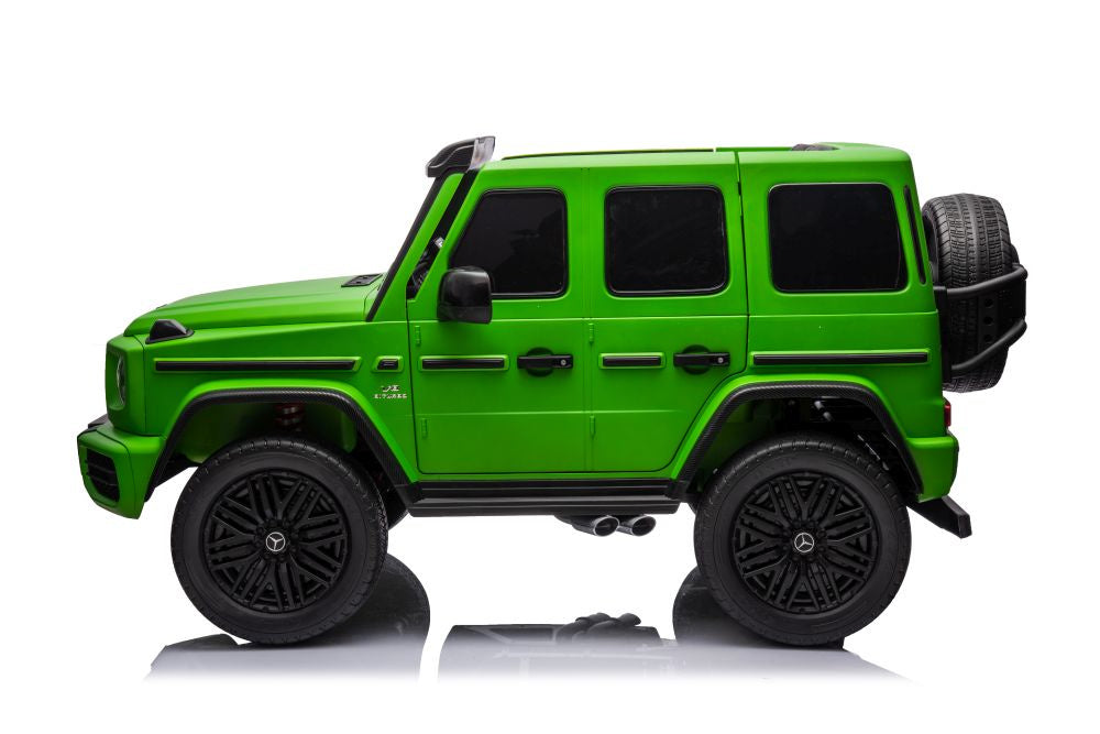 Licencirani auto na akumulator Mercedes G63 XXL 4x4 - dvosjed - zeleni/lakirani