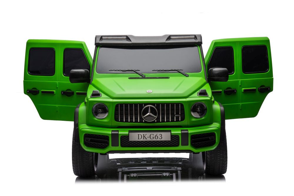 Licencirani auto na akumulator Mercedes G63 XXL 4x4 - dvosjed - zeleni/lakirani