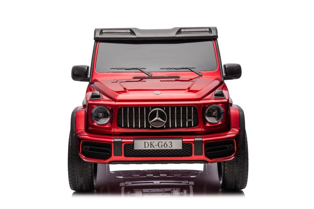 Licencirani auto na akumulator Mercedes G63 XXL 24V 4x4 - DVOSJED - crveni