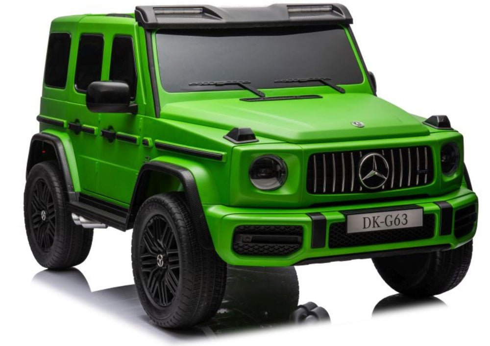 Licencirani auto na akumulator Mercedes G63 XXL 24V 4x4 - DVOSJED - zeleni