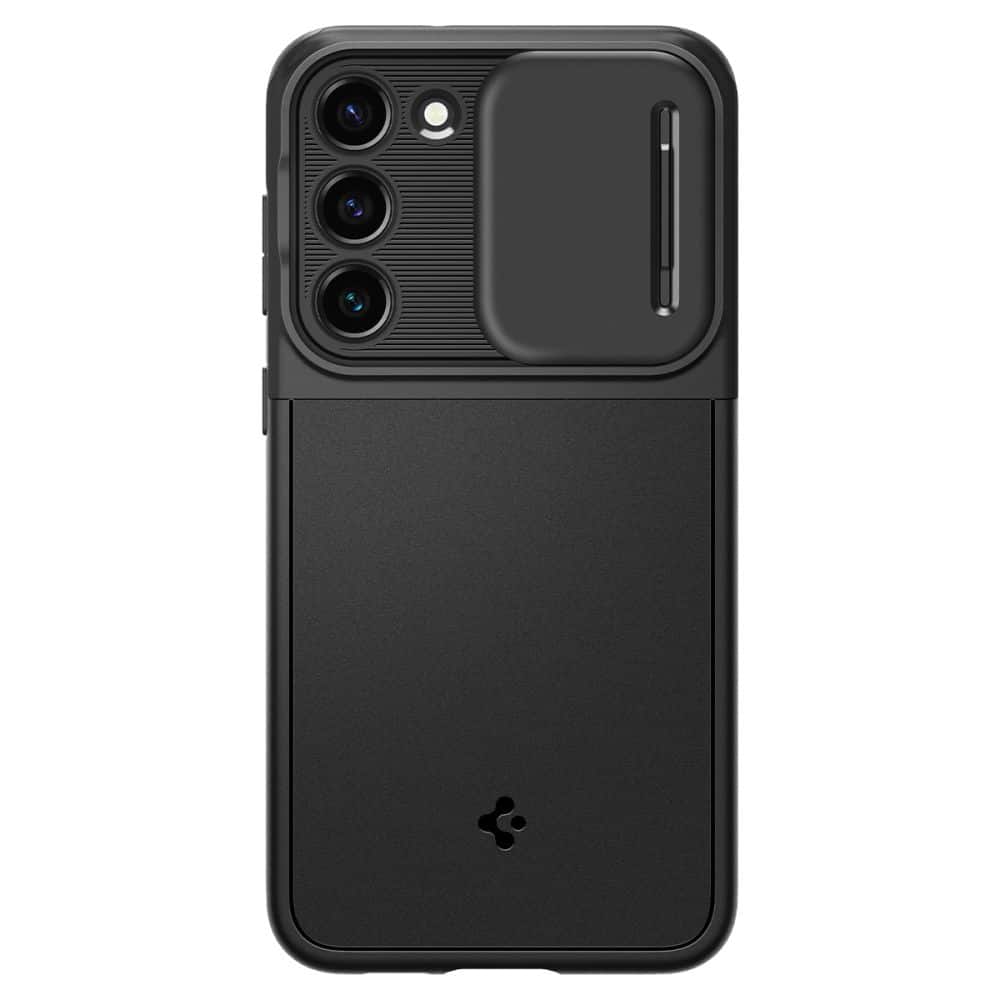 Spigen – Optik Armor za Samsung Galaxy S23 – črna