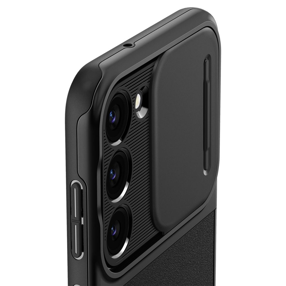 Spigen – Optik Armor za Samsung Galaxy S23 – črna