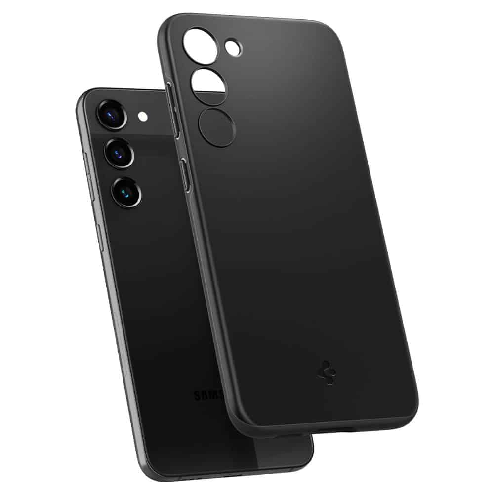 Spigen - Thin Fit za Samsung Galaxy S23 - črna