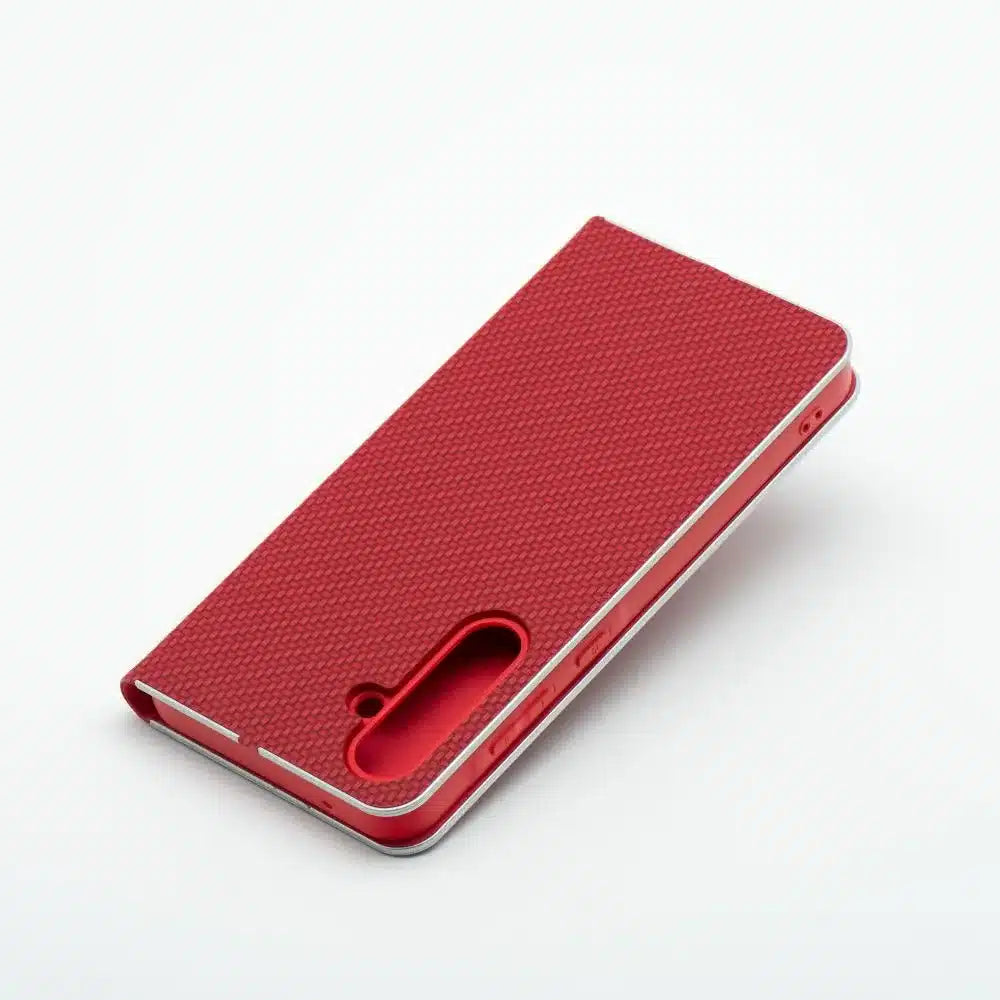 LUNA Book Carbon etui za SAMSUNG GALAXY A16 5G rdeč