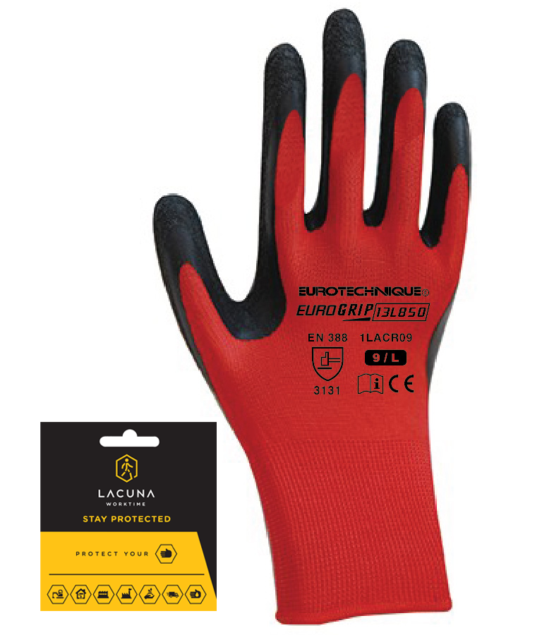 Rukavica s latex premazom