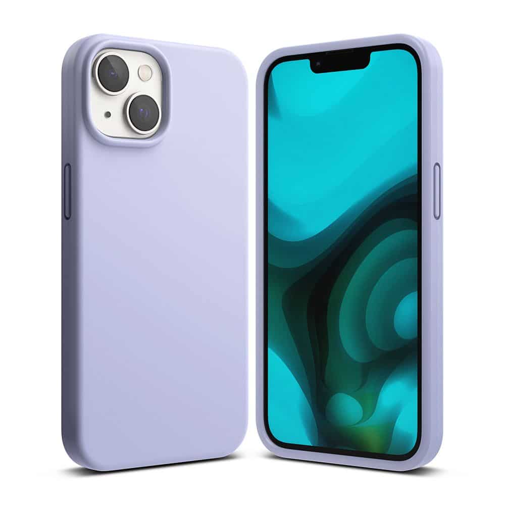 RINGKE SILIKONSKI OVITEK ZA IPHONE 14 PLUS / 15 PLUS SIVKA