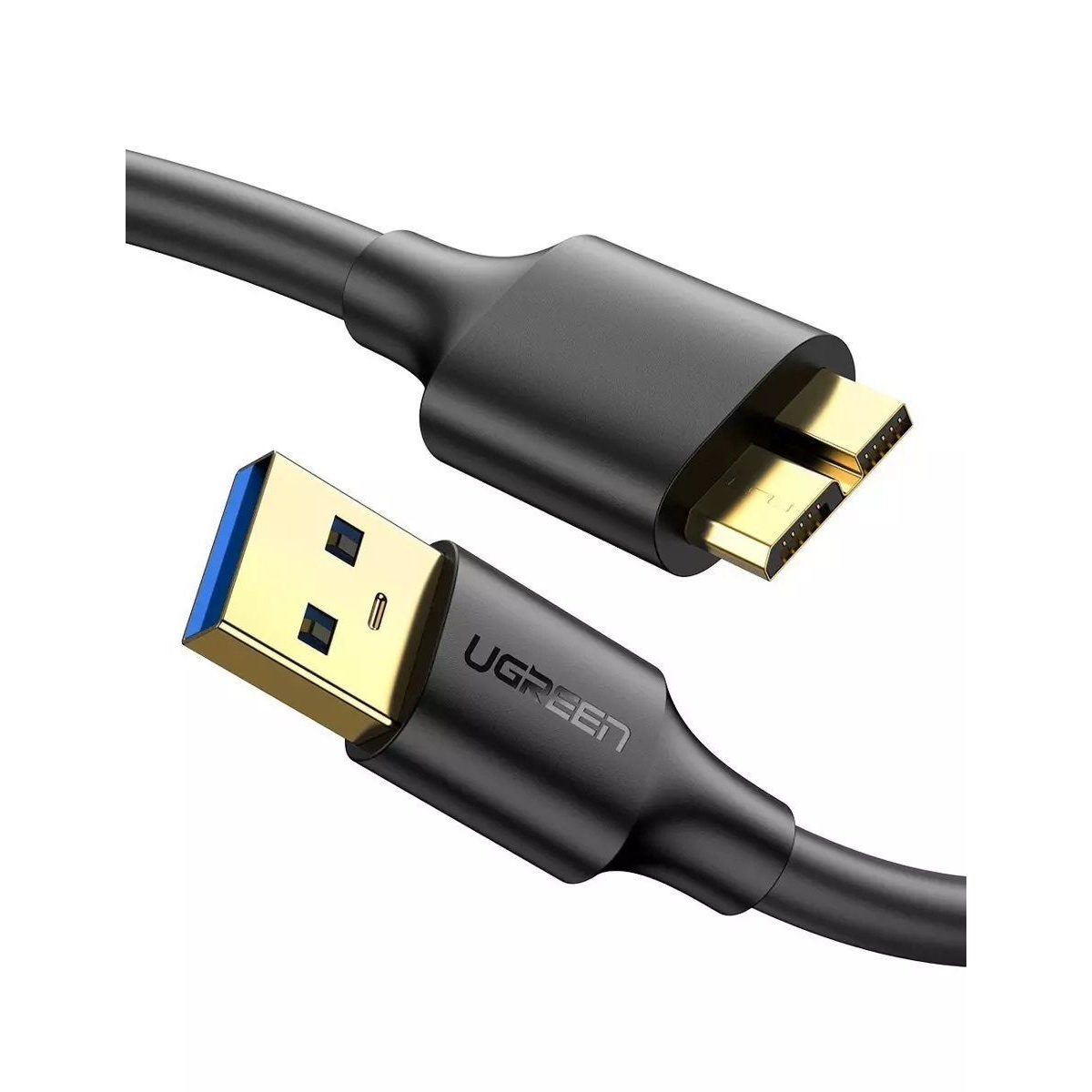 Ugreen 10843 USB kabel 2 m USB 3.2 Gen 1 (3.1 Gen 1) Micro-USB A Micro B Crno