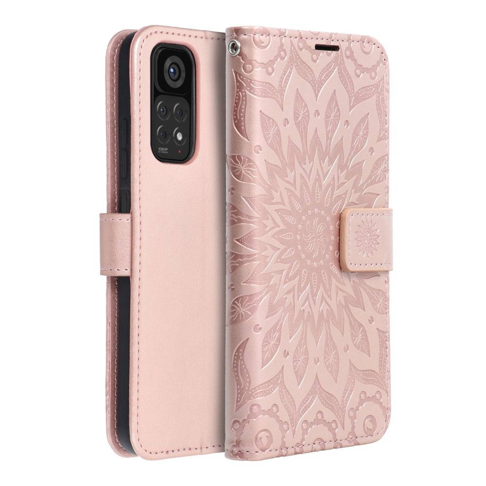 Forcell MEZZO preklopna torbica za XIAOMI Redmi NOTE 11 / 11S mandala roza zlata