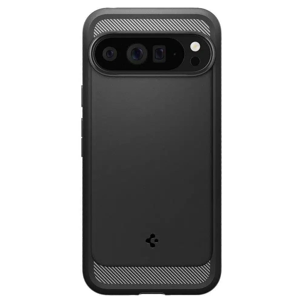 Spigen Rugged Armor ovitek za GOOGLE Pixel 9 Pro XL – mat črna