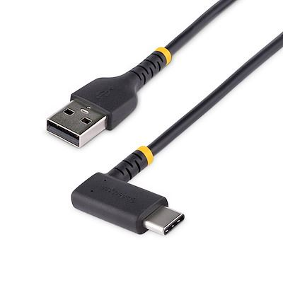 StarTech.com R2ACR-2M-USB-CABLE USB kabel USB 2.0 USB A USB C Crno