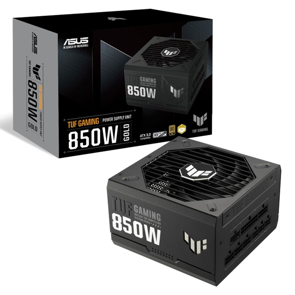 ASUS TUF Gaming 850W Gold jedinica za napajanje 24-pin ATX ATX Crno