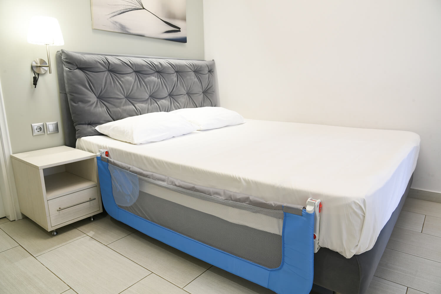 Zaščitna ograja za posteljo 140cm