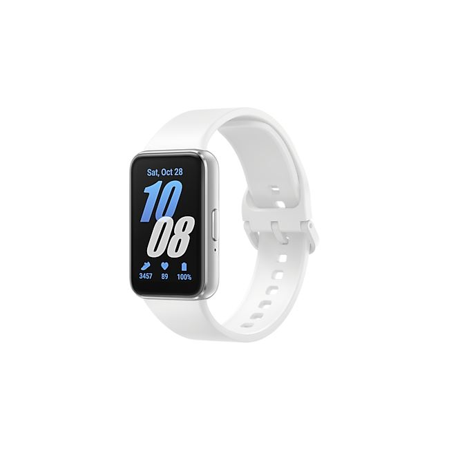 Samsung Galaxy Fit3 4,06 cm (1.6") AMOLED 40 mm Digitalno 256 x 402 pikseli Ekran osjetljiv na dodir Srebro
