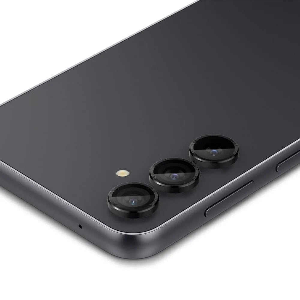 SPIGEN OPTIK.TR EZ FIT Zaščita za kamero 2 kosa za SAMSUNG S23 FE črna