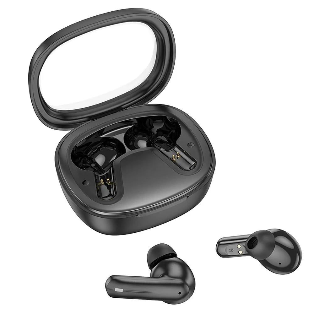 HOCO brezžične/bluetooth stereo slušalke TWS Shadow EQ6 črne