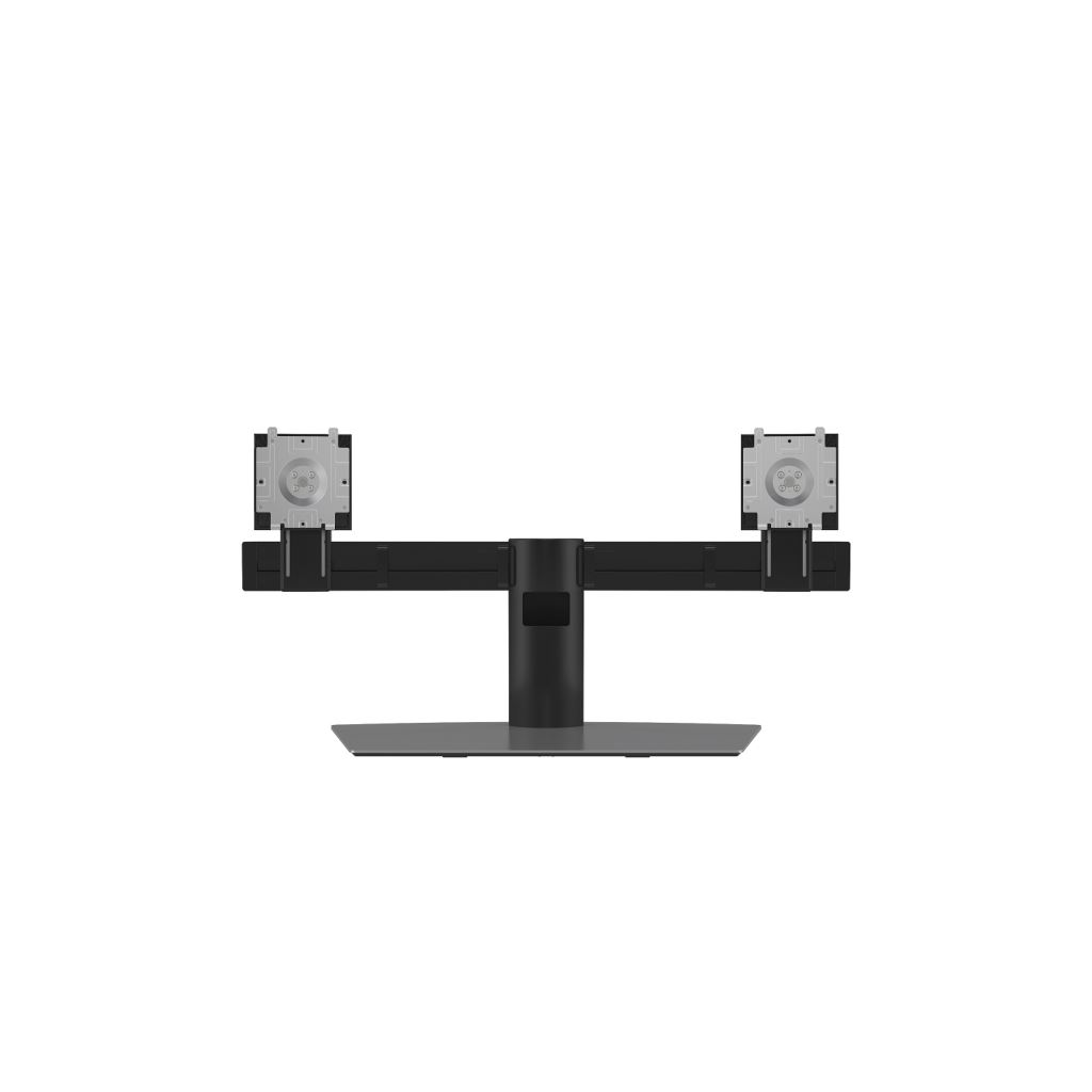 DELL Dual Monitor Stand 68,6 cm (27") Aluminij, Crno Stolni