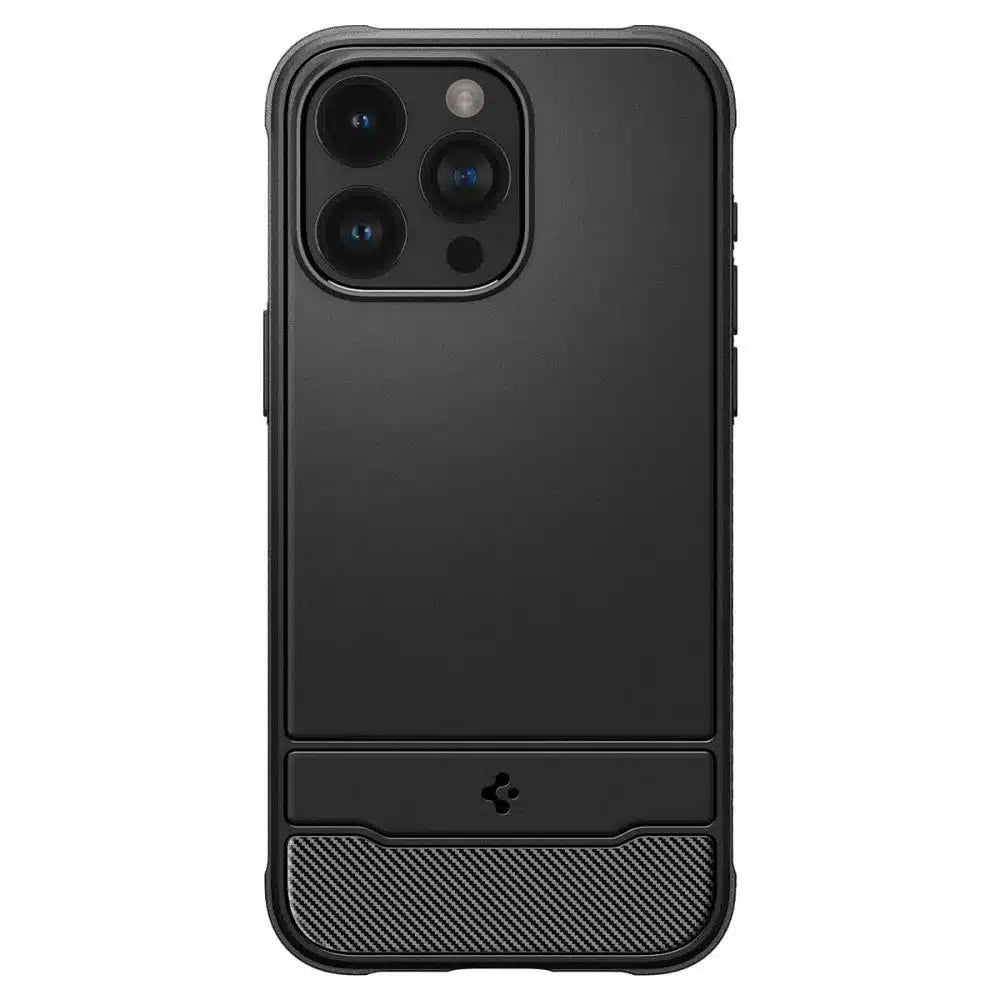 SPIGEN Rugged Armor MAG ovitek, združljiv z MAGSAFE za IPHONE 15 PRO MAX mat črna
