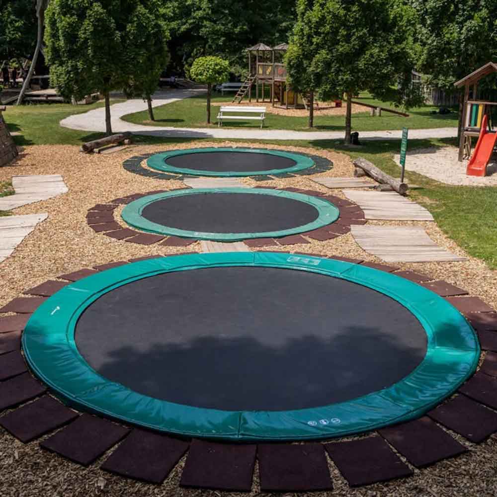 Primus Premium trampolin – ukopni trampolin za dvorište i javne površine Okrugli-305-cm