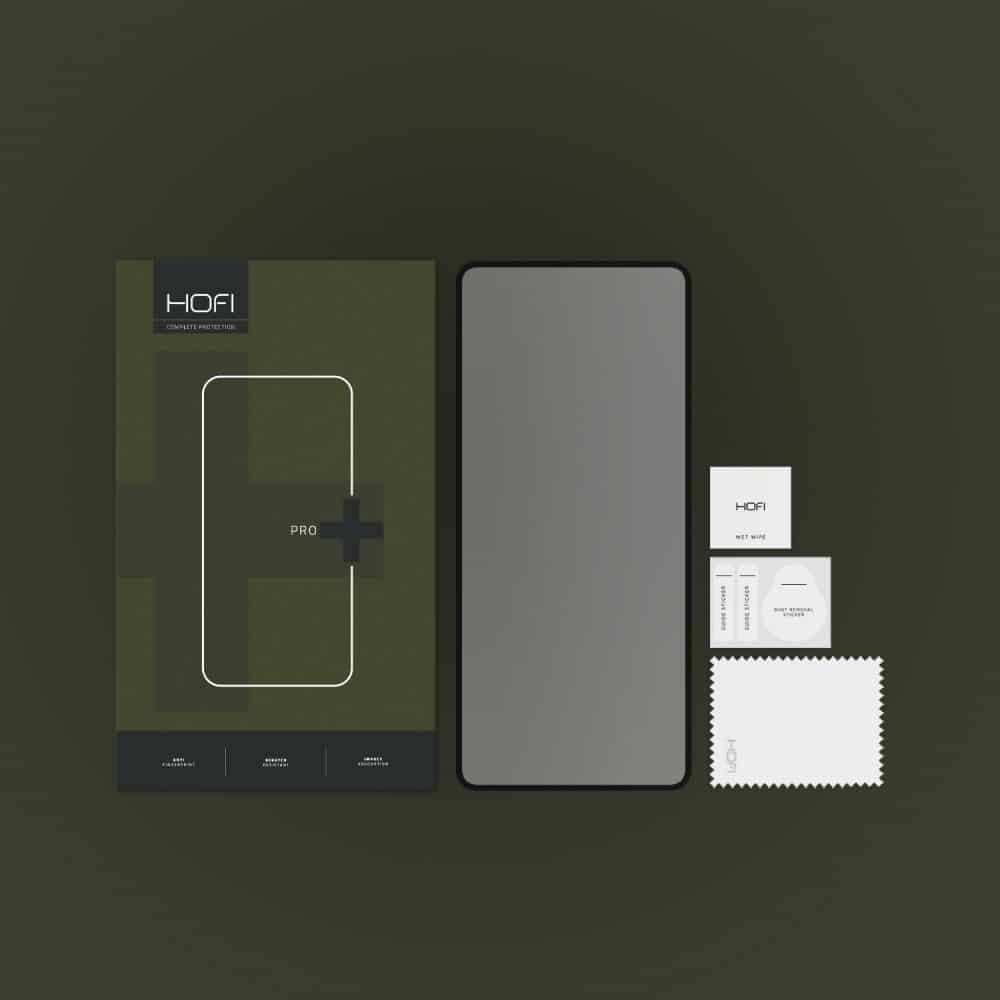 HOFI GLASS PRO+KALJENO STEKLO ZA XIAOMI 12 LITE ČRNO