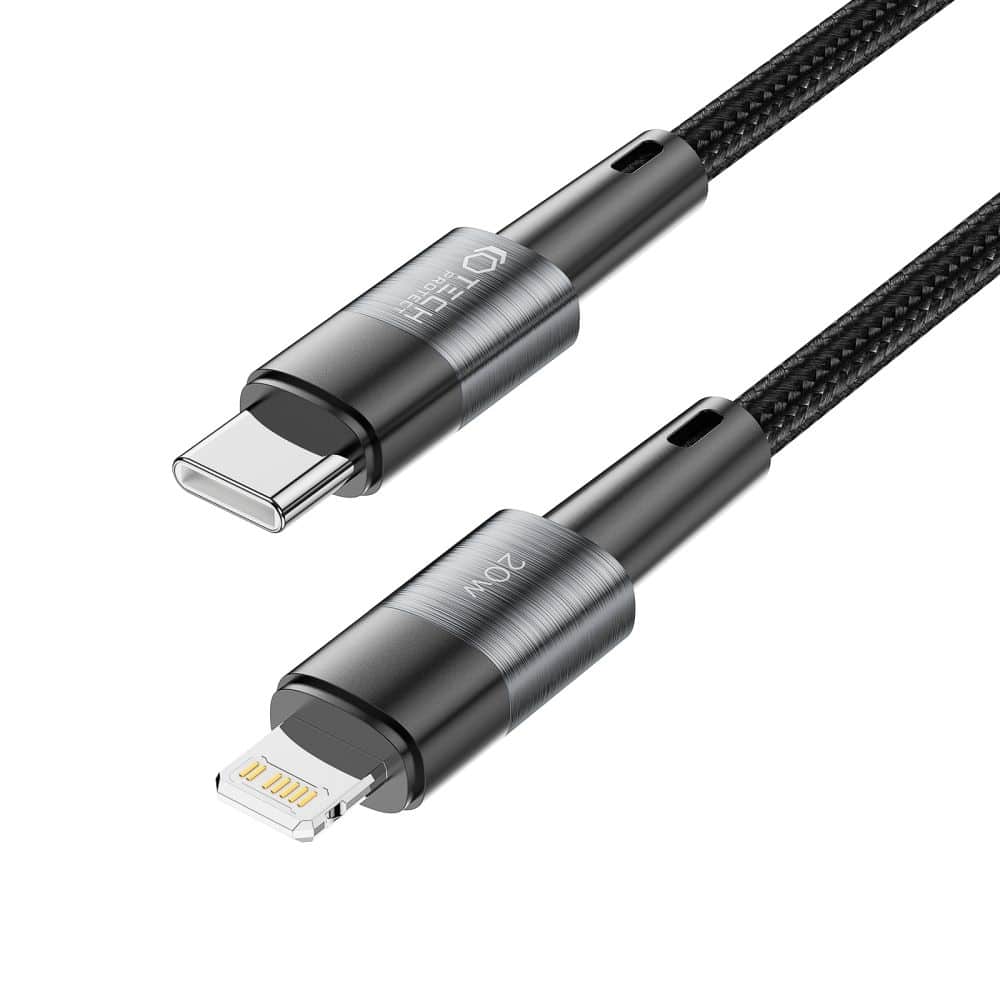 TECH-PROTECT ULTRABOOST KABEL TYPE-C/LIGHTNING PD20W/3A 25CM SIV