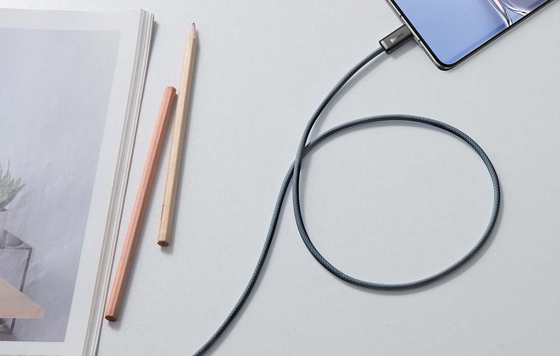 Kabel USB-C v USB-C Baseus Dynamic Series, 100W, 1m (siv)