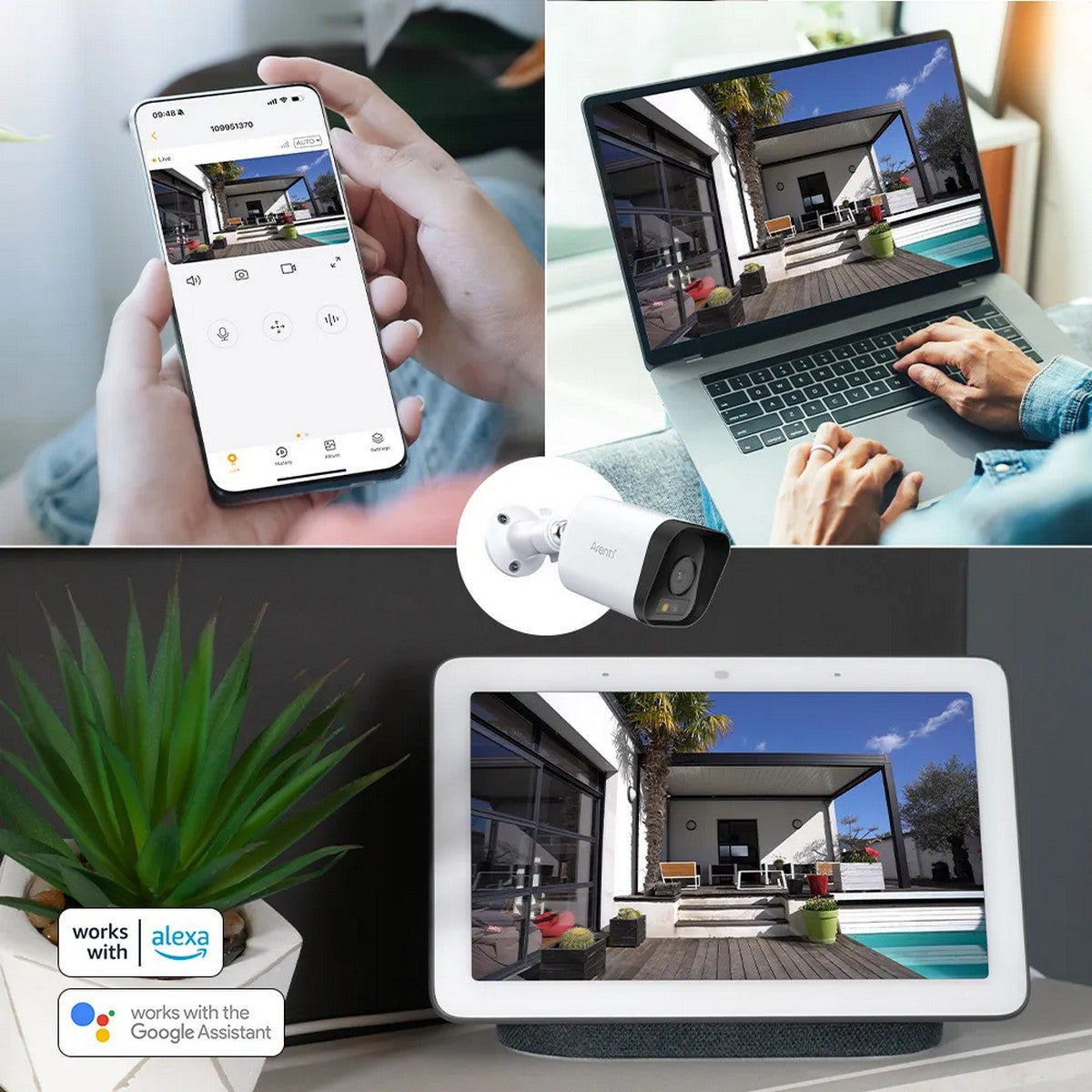 ARENTI O3 4MP WIFI vanjska kamera