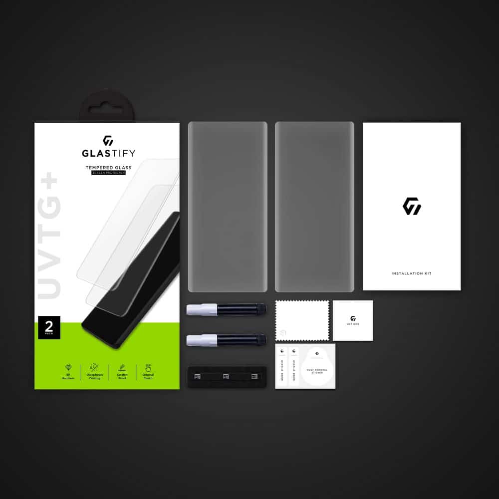 GLASTIFY UVTG+KALJENO STEKLO 2-KOS ZA SAMSUNG GALAXY S22 ULTRA
