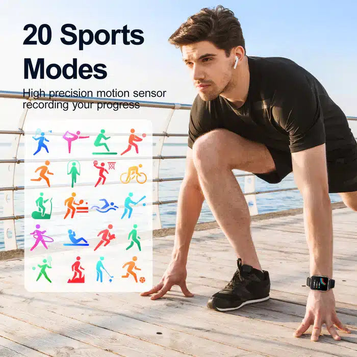 JoyRoom - Pametna ura Fit-Life (JR-FT3) - Pomočnik za zdravje - IP68 - temno siva