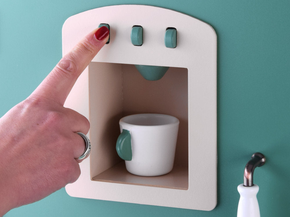 Velika dječja drvena kuhinja s efektima